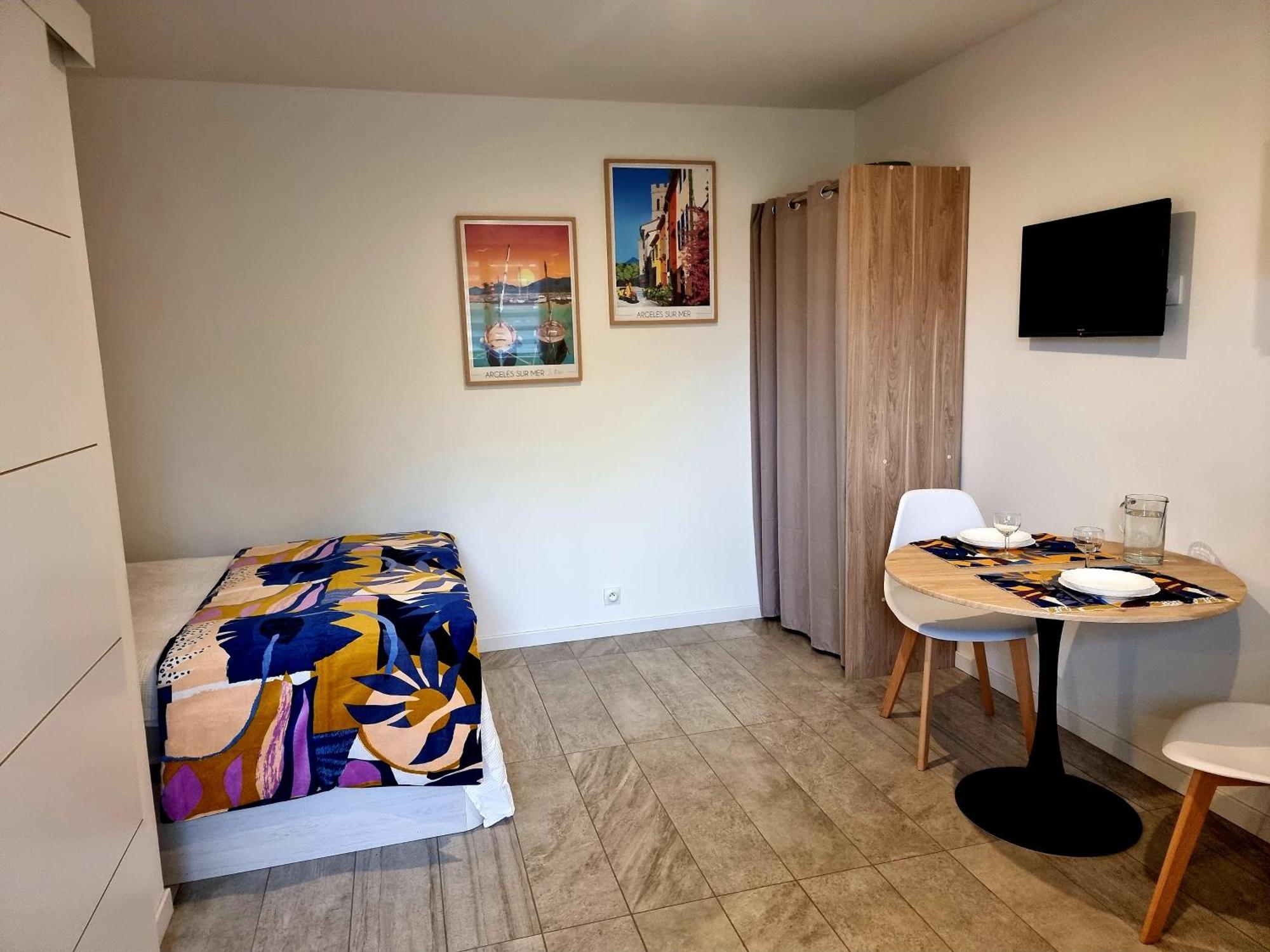 Apartamento Les Pierres De La Massane - Vue Sur Les Alberes Argelès-sur-Mer Habitación foto